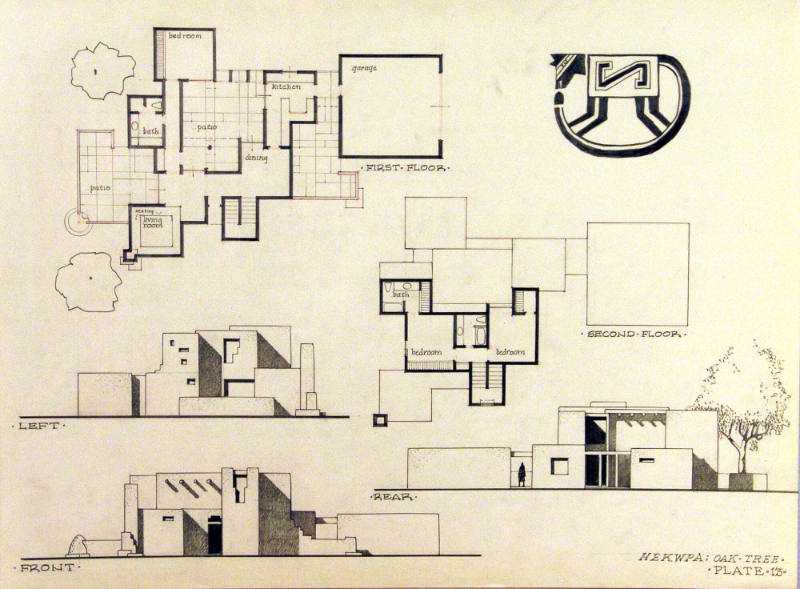 Hekwpa:  Oak Tree, Plate 13