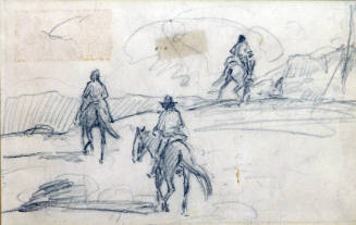 Three Navajo Horsemen