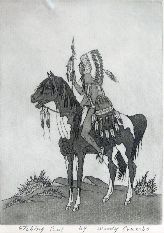 Indian on Horseback