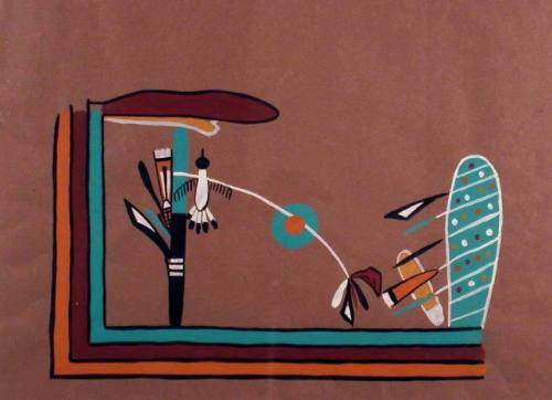 Awatovi Mural Fragment