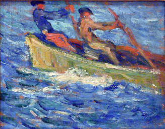 Men Rowing