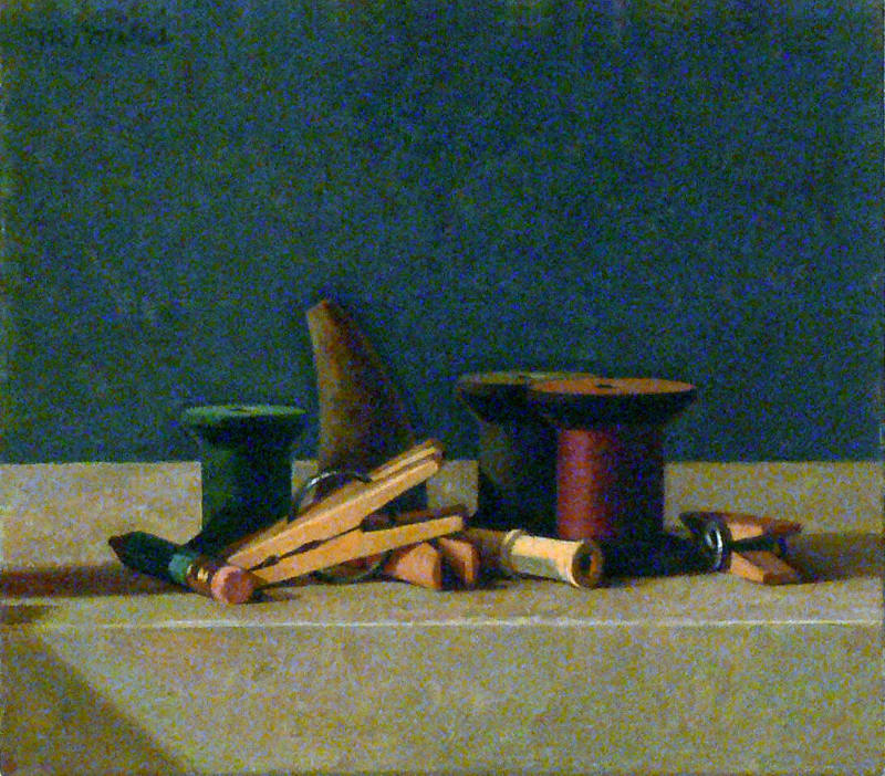 Curios, Spools, Horn & Clothespins