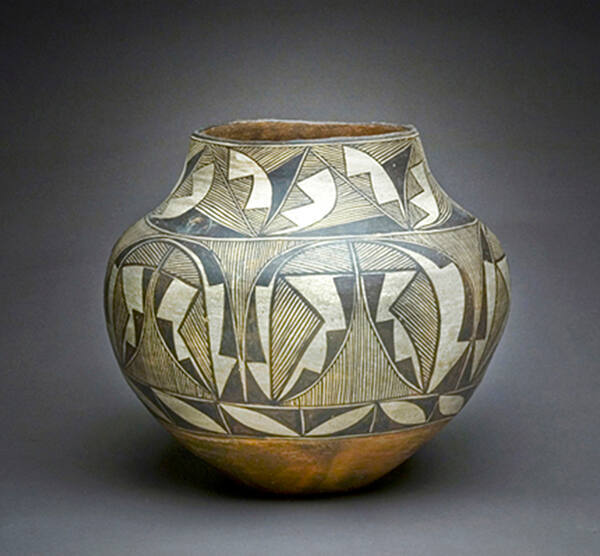 Untitled (Waterproofed Acoma Jar)