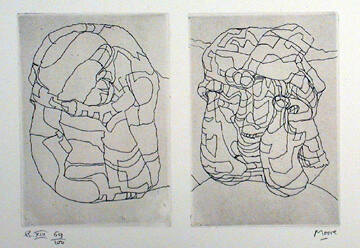 Plate XIII: Here I Was Searching for the Skull's Internal Structure