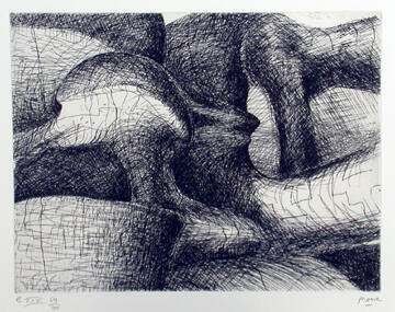 Plate XXVI: On Completing This Plate I Thought of Piranesi Series of "Imaginary Prisons"