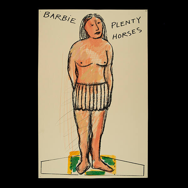 Jaune Quick-To-See Smith, Citizen of Confederated Salish and Kootenai Nation, MT, Barbie Plenty…