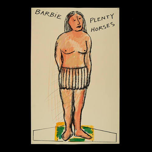 Jaune Quick-To-See Smith, Citizen of Confederated Salish and Kootenai Nation, MT, Barbie Plenty…