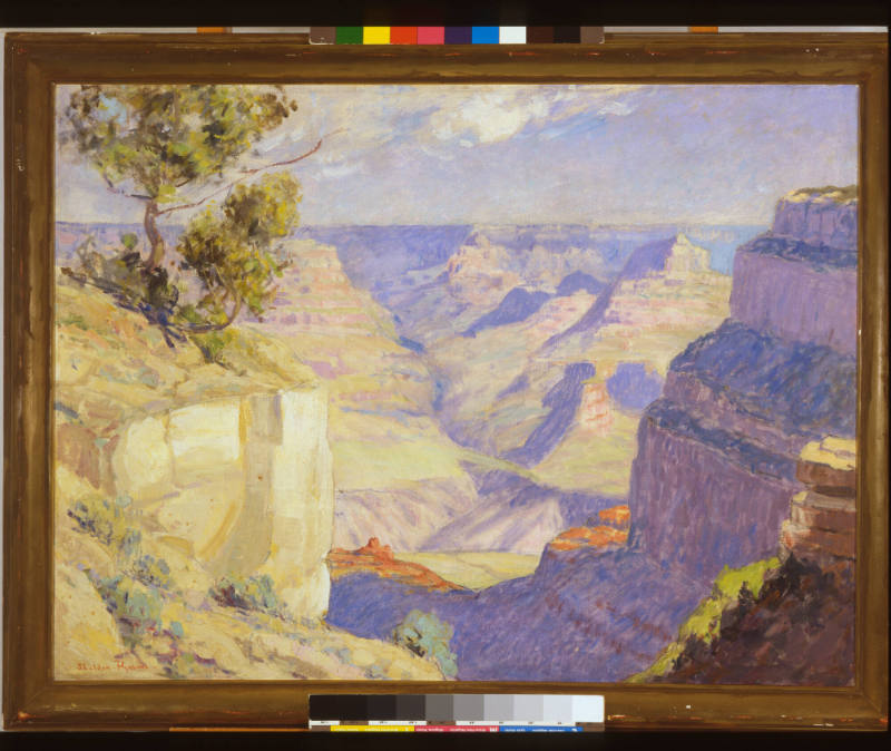 Sheldon Parsons, Grand Canyon of the Colorado, 1918, oil on canvas, 29 3/4 x 40 in. Collection …