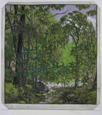Hillside Woods (study)