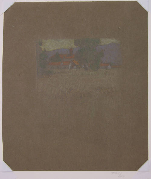Taos Valley Wheat Field (sketch)