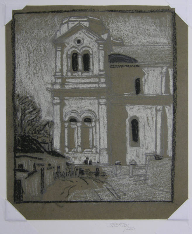 Cathedral of St. Francis de Assisi (Santa Fe sketches)
