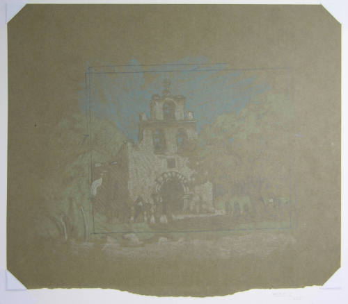 Untitled (sketch for San Antonio series)