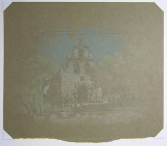 Untitled (sketch for San Antonio series)