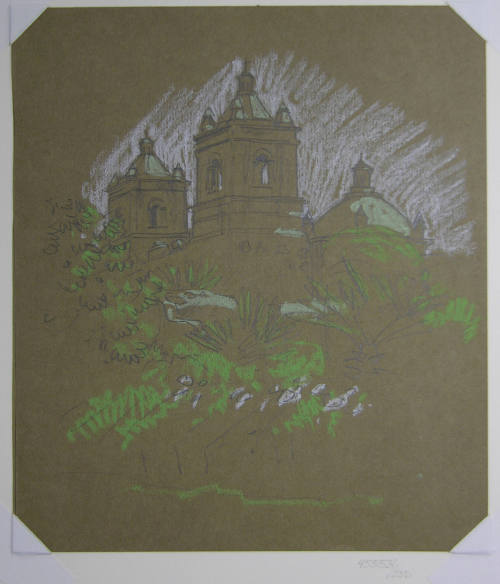 Untitled (sketch for San Antonio series)