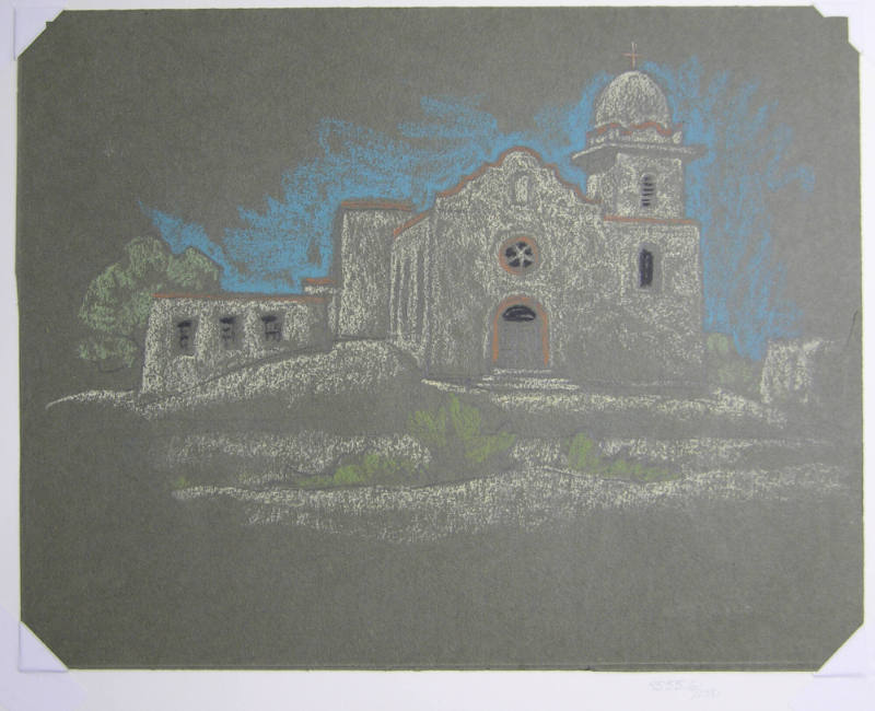 Untitled (sketch for San Antonio series)