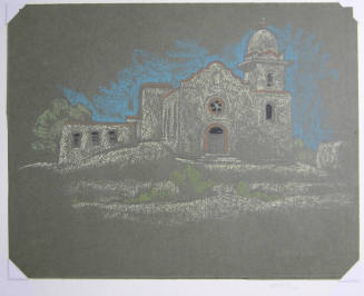 Untitled (sketch for San Antonio series)