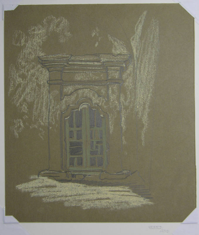 Untitled (sketch for San Antonio series)