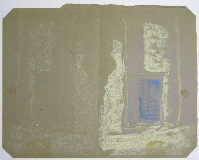 Untitled (sketch for San Antonio series)