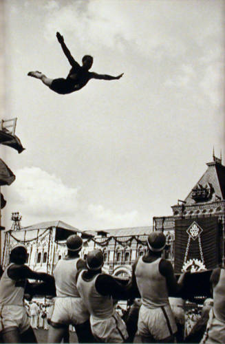Flying in Red Square