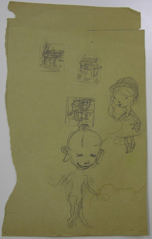 Figure Sketches of Marionettes