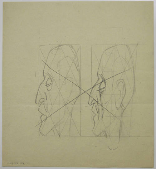 Study for Marionette Head and Hands
