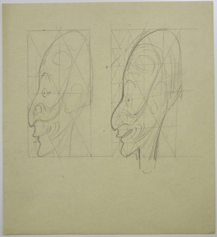 Study for Marionette Head