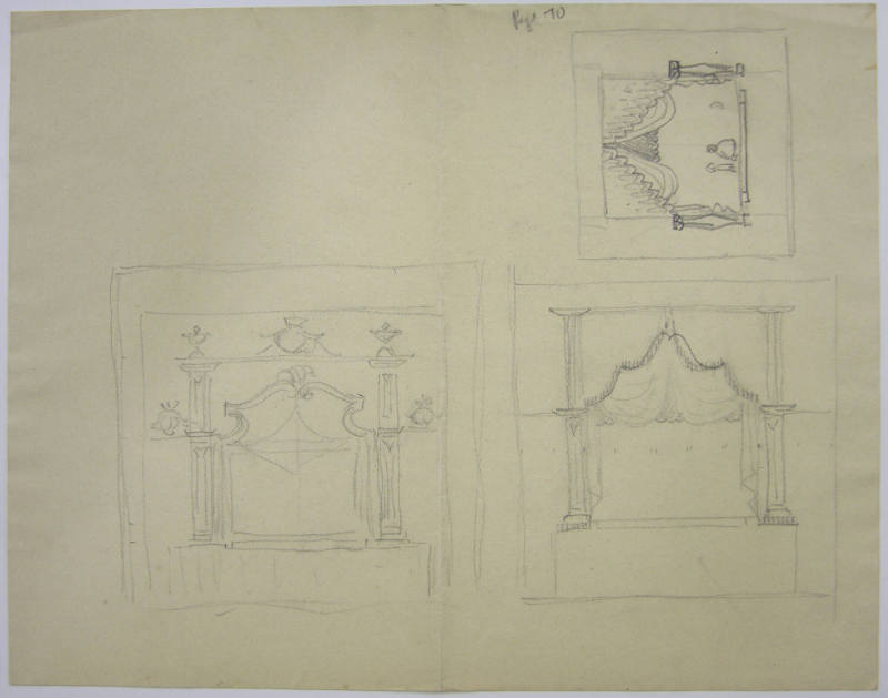 Marionette Stage Drawings