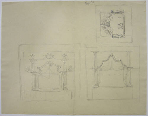 Marionette Stage Drawings