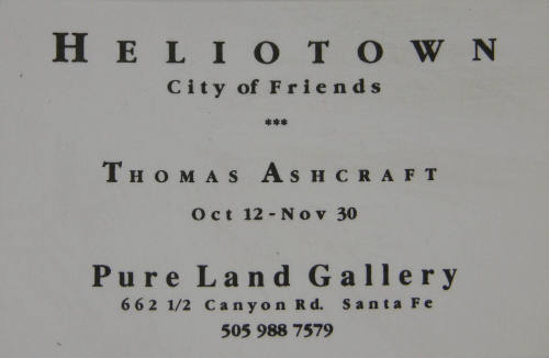 Heliotown Invitation