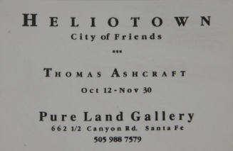 Heliotown Invitation