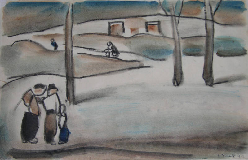 Paysage au Crepuscule