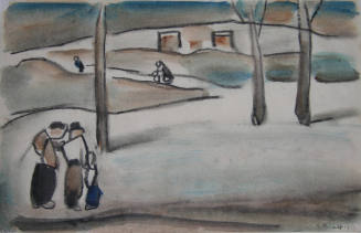 Paysage au Crepuscule