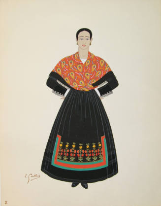 Aragon, Costume de Femme (from the series Costumes Espagnols)
