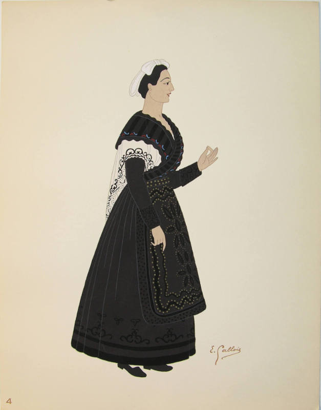 Aragon, Costume de Femme (from the series Costumes Espagnols)