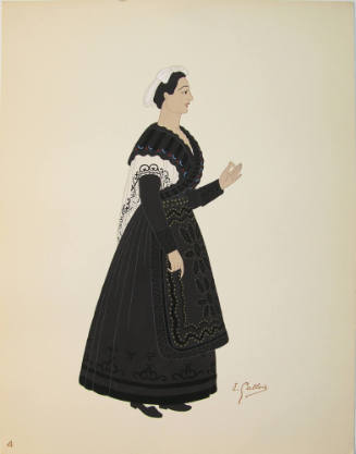 Aragon, Costume de Femme (from the series Costumes Espagnols)