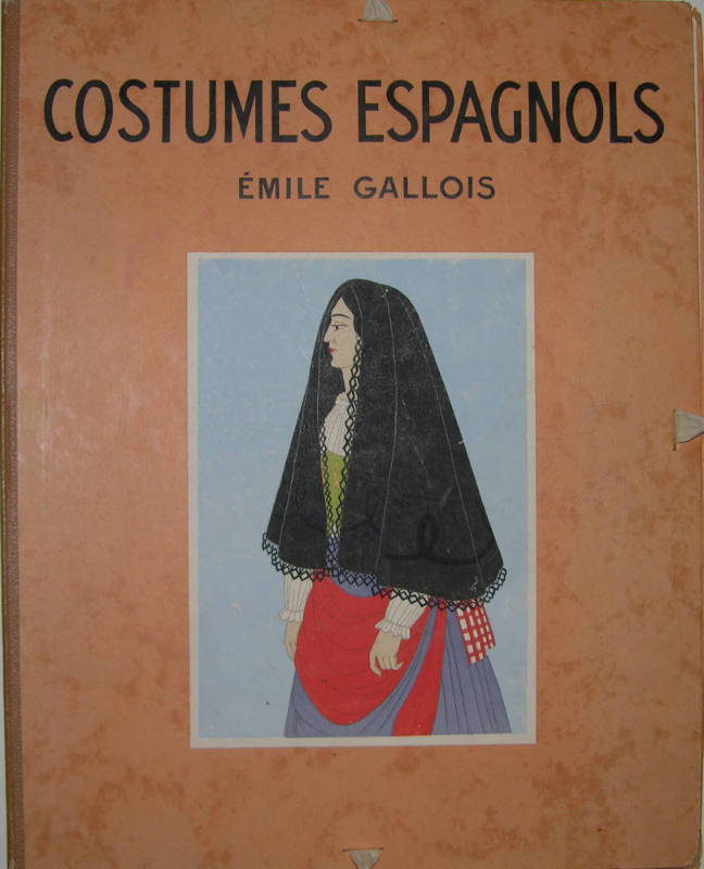 Portfolio Cover (from the series Costumes Espagnols)