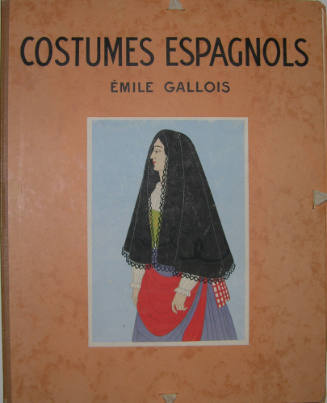 Portfolio Cover (from the series Costumes Espagnols)