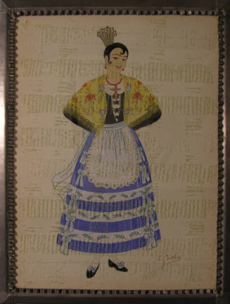 Unknown (from the series Costumes Espagnols)