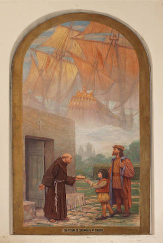 Vision of Columbus at La Rabida