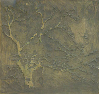 Spring Blossoms (Woodblock - Black)