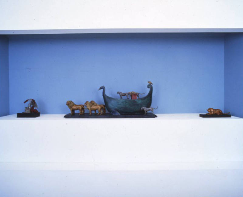 Barque with Lion Goddess