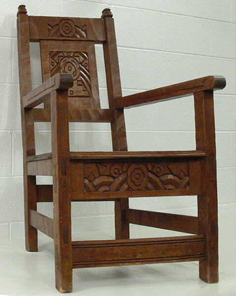Pueblo/Deco Armchair