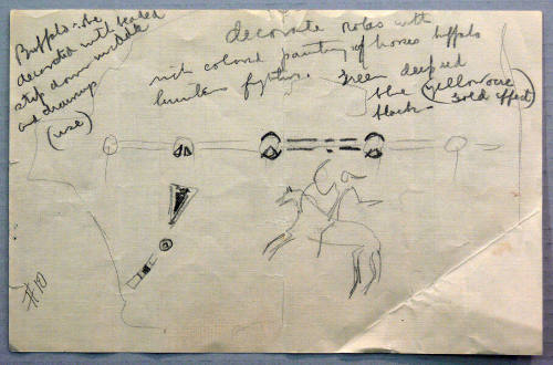 Indians of Middle West for Murals of Missouri State Capital