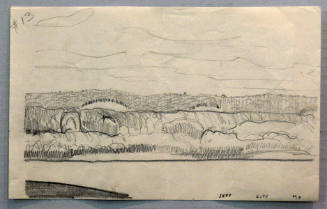 Indians of Middle West for Murals of Missouri State Capital  - Jefferson City, Missouri