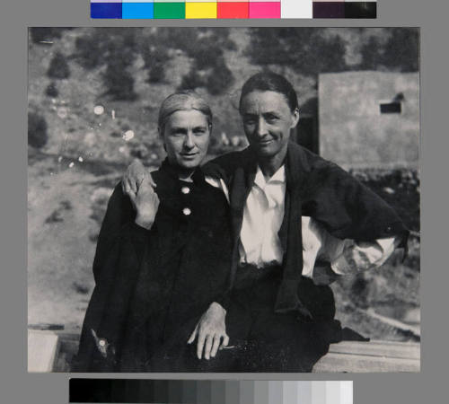 Cady Wells, Rebecca James and Georgia O'Keeffe, 1929, gelatin silver print, 3 x 3 1/2 in Collec…