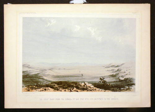 The Great Basin from the Canada de las Uvas with Lost Mountains