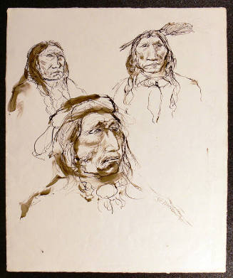 Untitled (Indian heads)