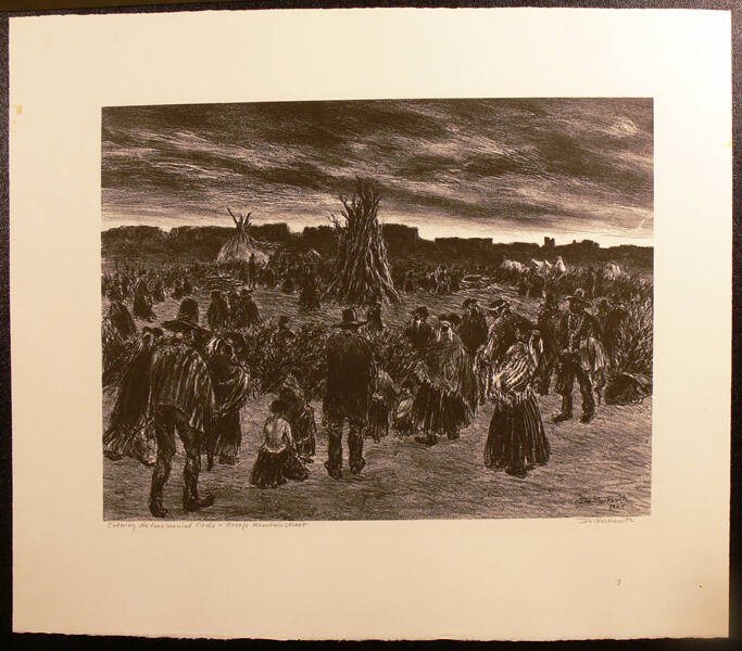 Entering the Ceremonial Circle - Navajo Mountain Chant