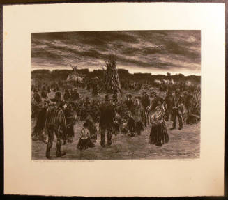 Entering the Ceremonial Circle - Navajo Mountain Chant