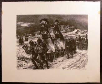 Shalikos Approaching Ceremonial Ground - Zuni